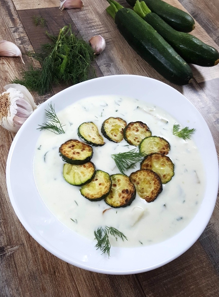 Gebratene Zucchini mit Joghurt Dip | Chefköchin