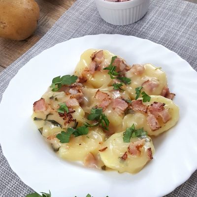 Kartoffelsalat mit Speck