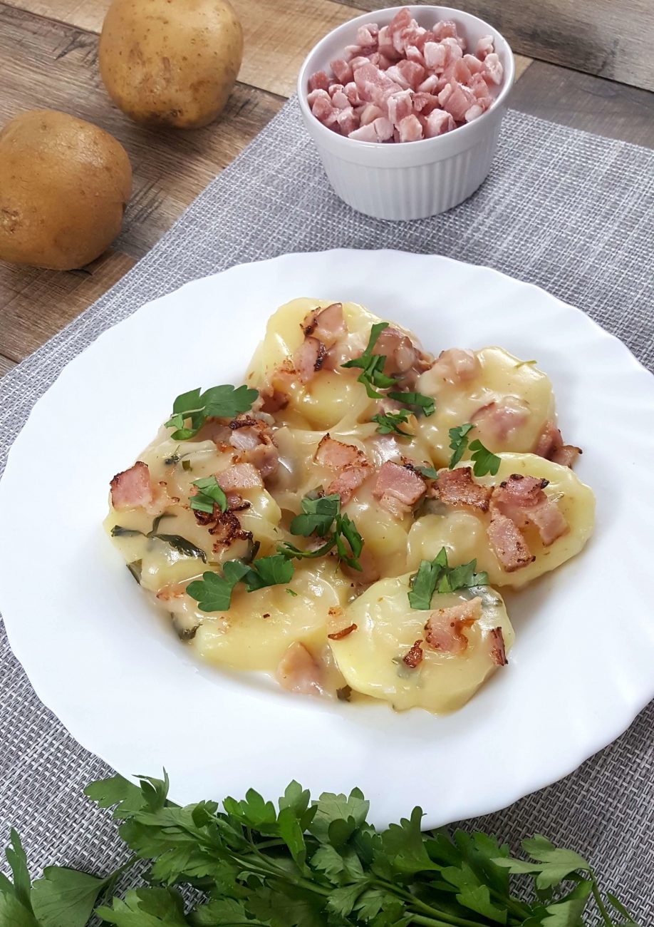 Kartoffelsalat mit Speck