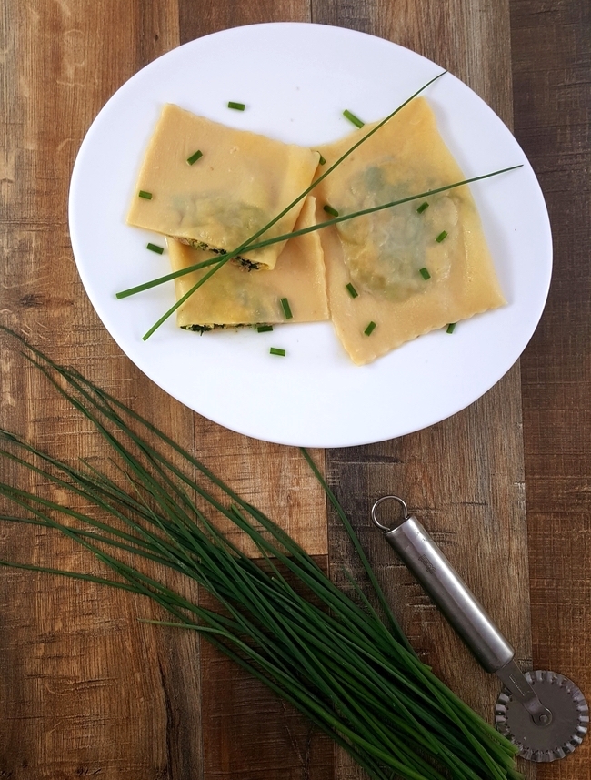 Selbstgemachte schwäbische Maultaschen