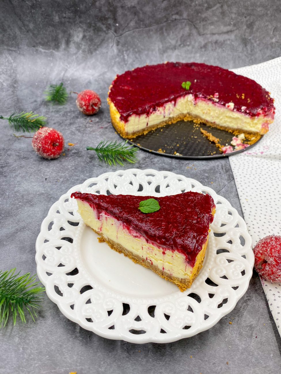 Beeren-Cheesecake